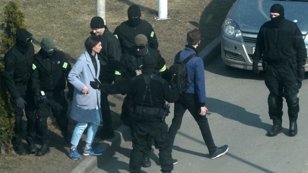 Акция протеста в Беларуси, приуроченная ко Дню Воли, закончилась задержаниями