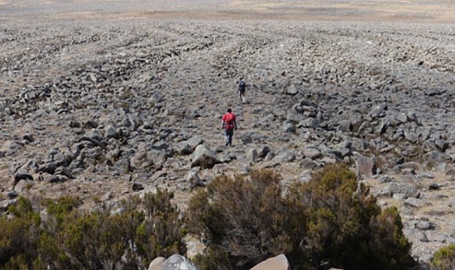 Гигантские &laquo;тигровые полосы&raquo; из камней в Эфиопии хранят тайну последнего оледенения 