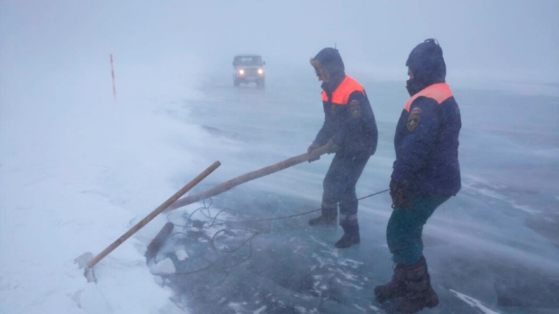 Почти 30 000 человек остались без электричества в Иркутской области из-за метели