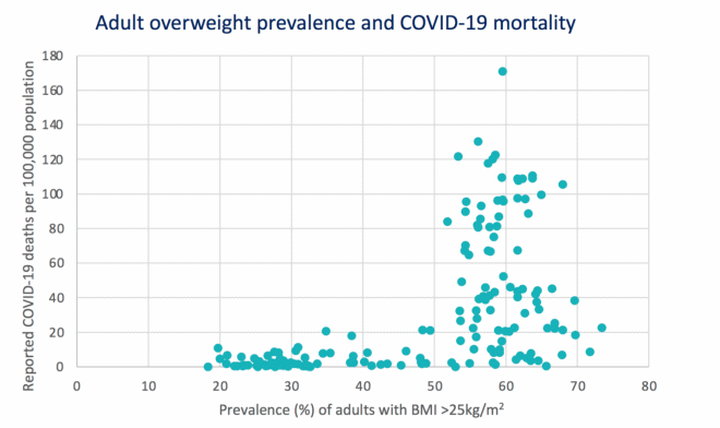 Ученые установили зависимость тяжелой формы течения COVID-19 от ожирения