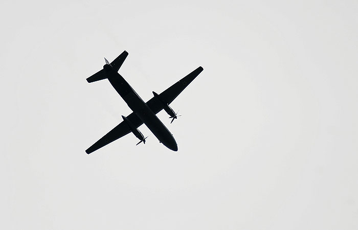 В Алма-Ате при посадке разбился военный самолет