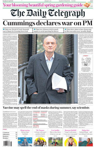 Скандал в британской политике: "серый кардинал" Джонсона против премьера