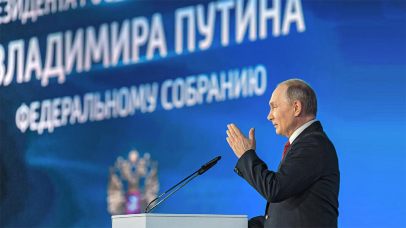 Без объявления войны. Главное из послания Путина Федеральному собранию