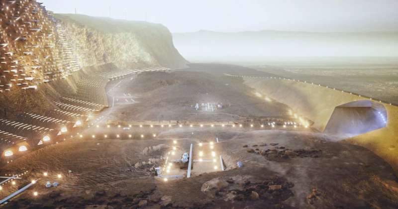 Город в 300 миллионах километров от Земли: концепция миллионника на Марсе