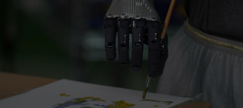 Картина, созданная роботом, была продана на аукционе в формате NFT-токена 