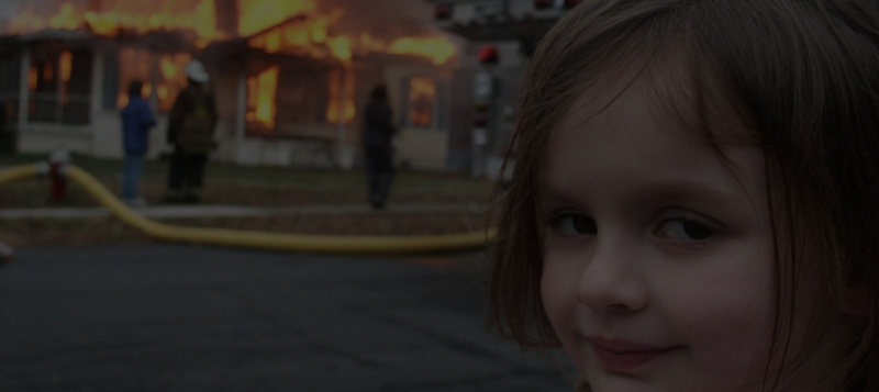 Мемы уходят с молотка: «девочка-катастрофа» продала знаменитую фотографию за 180 ETH