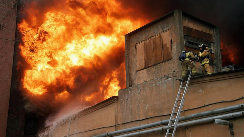 Путин наградил орденами тушивших «Невскую мануфактуру» пожарных. Двоих — посмертно