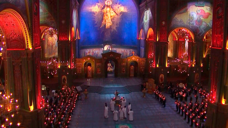 &laquo;Бал сатаны&raquo;. Соцсети &mdash; о первой пасхальной службе в храме Вооружённых сил