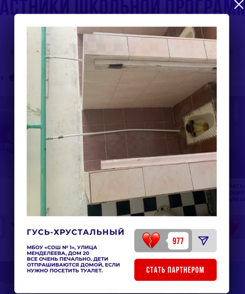 Domestos запустил в России конкурс на самый грязный школьный туалет. Победителю обещают ремонт