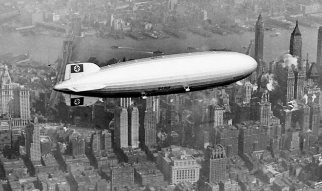 Неопубликованные кадры показывают крушение &laquo;Гинденбурга&raquo; с невиданного прежде ракурса 