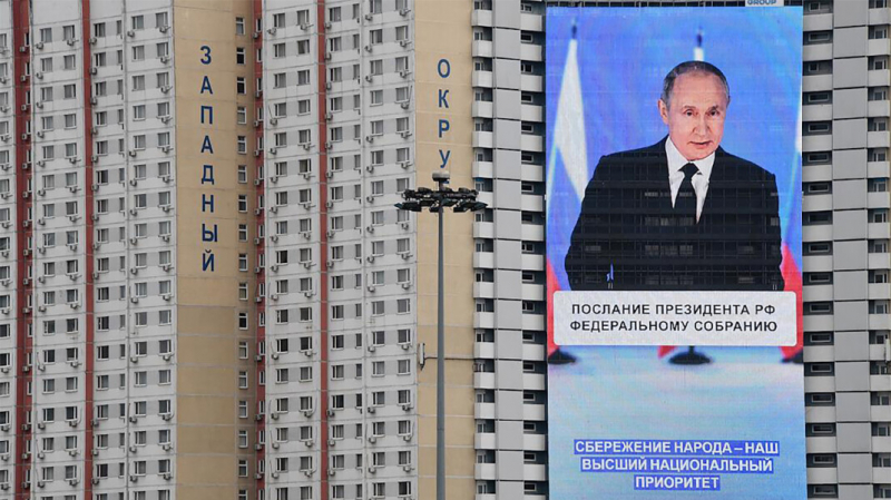 Россияне стали меньше верить в положительный эффект от послания Путина Федеральному собранию