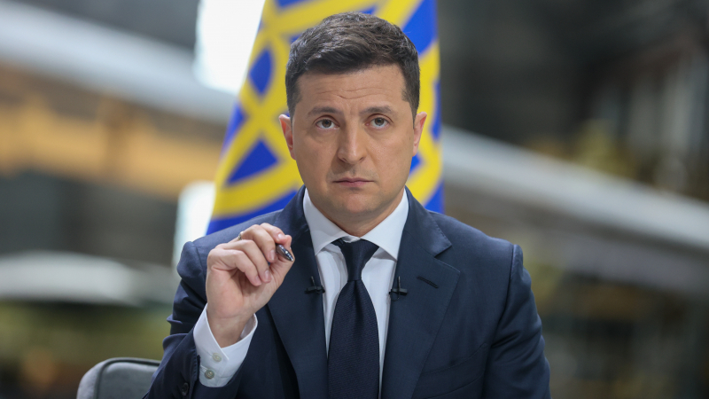 "Шаг к аннексии" Донбасса и конец "эпохи Медведчука". О чем еще Зеленский рассказал на пресс-конференции