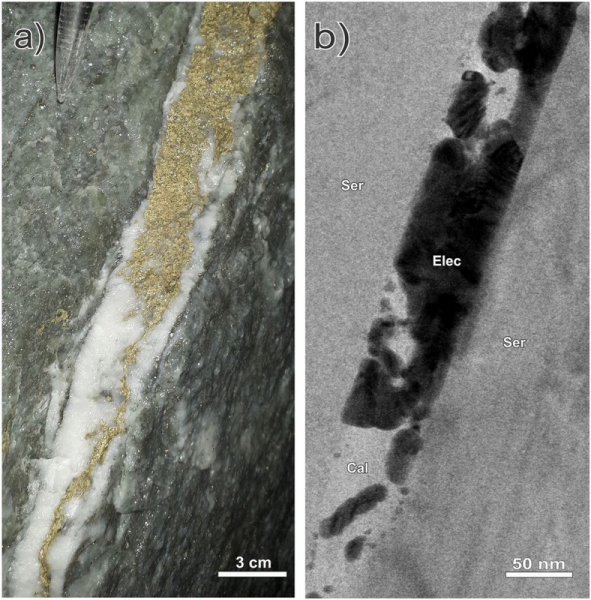 Сквашивание молока помогло объяснить аномальное появление золотоносных жил