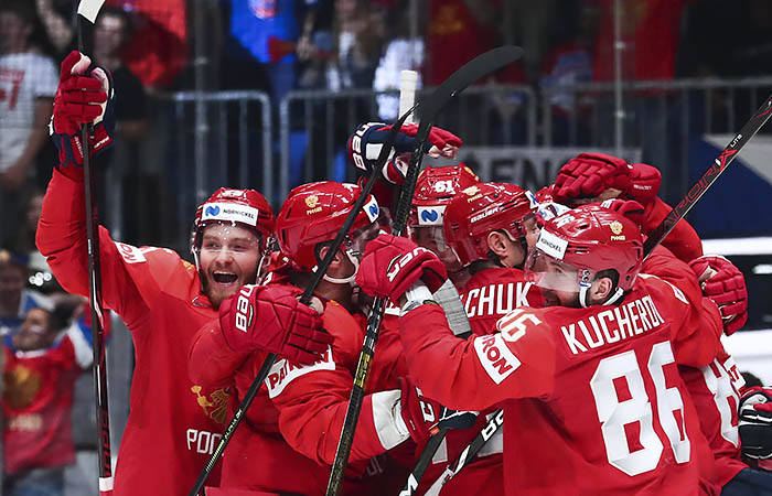 Трансляция Словакия - Россия. Онлайн - Чемпионат Мира по хоккею 2021