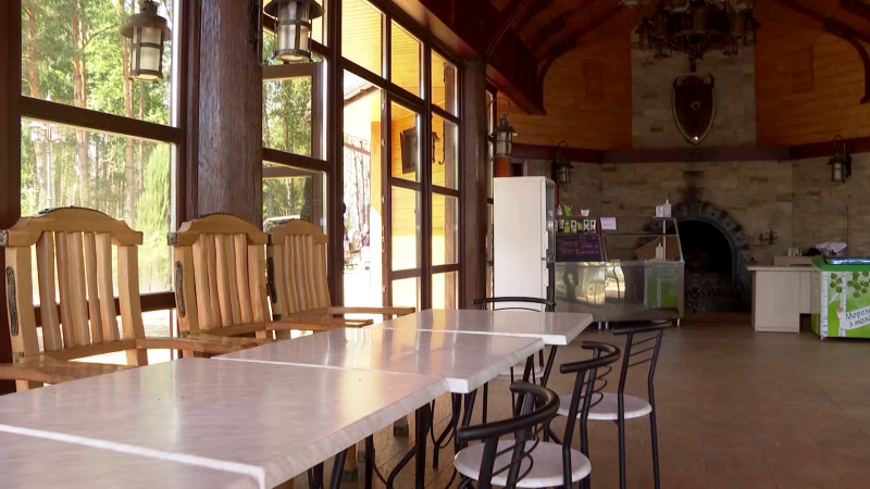 Чучела животных, люстры из рогов и подарок Лукашенко. Экскурсия по бывшей резиденции Януковича под Киевом, где планируют открыть отель