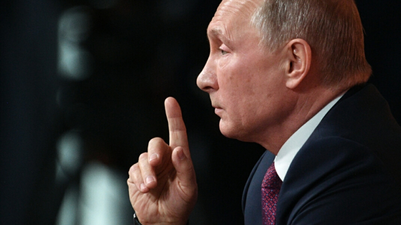 &laquo;Не хотят быть пушечным мясом&raquo;. Путин похвалил украинцев, не желающих вступать в НАТО