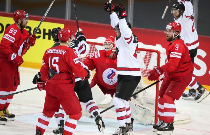 Сборная России проиграла Канаде - Чемпионат Мира по хоккею 2021