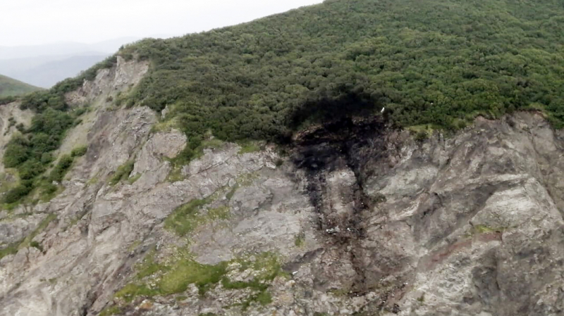 На месте крушения пассажирского самолёта на Камчатке нашли тела погибших