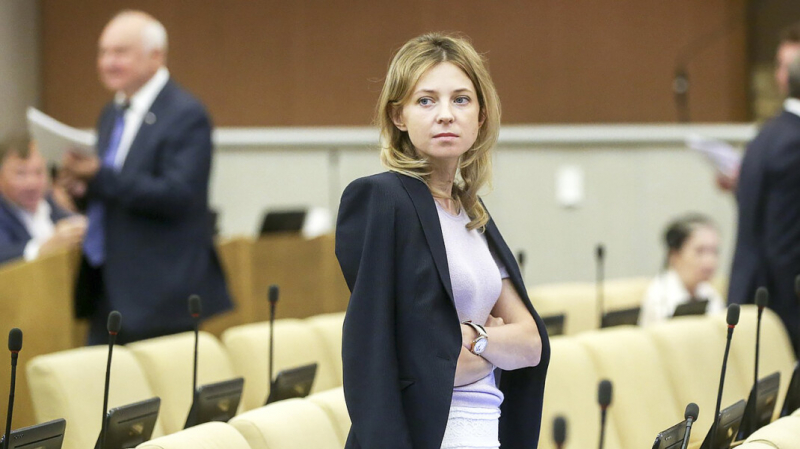 Поклонская выступила против обязательной вакцинации. Сама она делать прививку отказалась