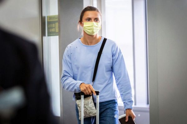 Белорусская легкоатлетка Кристина Тимановская прибыла в Варшаву