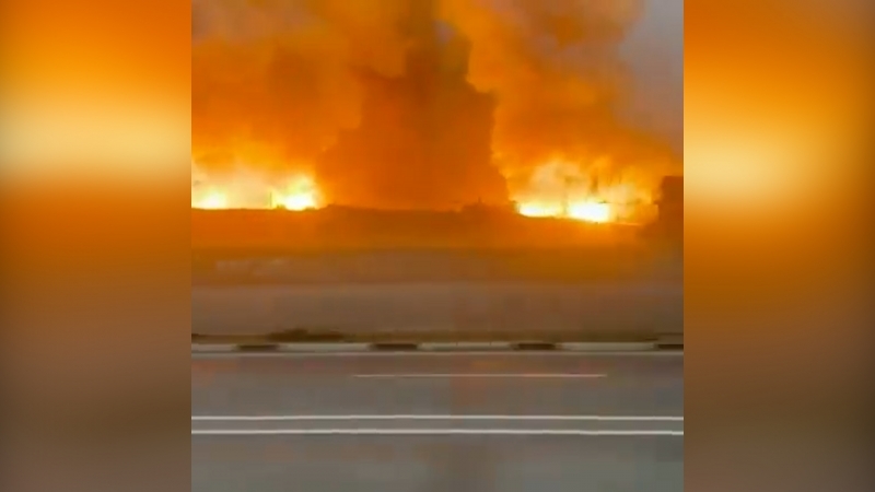 Пять человек погибли, 66 ранены в результате взрыва на складе боеприпасов на юге Казахстана