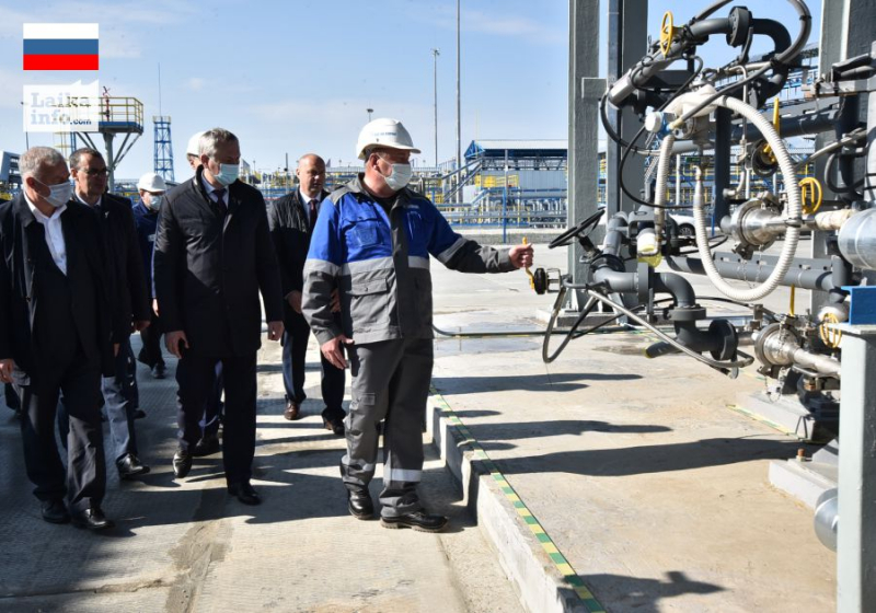 В начале нового года в Новосибирской области начнёт работу мощный газовый терминал