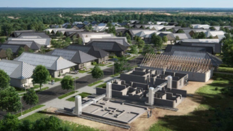 Крупнейший в мире район из домов, созданных с помощью 3D-печати, появится в Остине, штат Техас