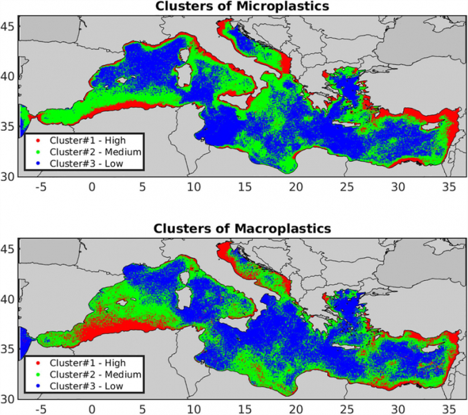 Накопление пластика в Средиземноморье связали с его размером и миграцией из других районов