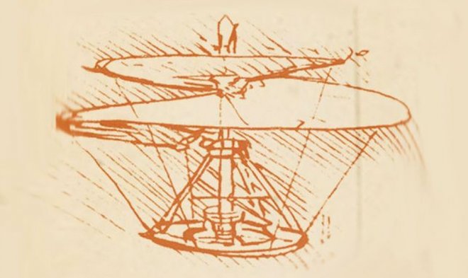 Инженер из Университета Мэриленда создал беспилотник по чертежам Леонардо да Винчи