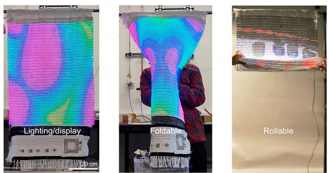 В Кембридже разработали умный тачскрин на основе ткани