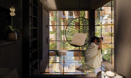 Причудливый шведский отель на дереве окружит постояльцев пернатыми друзьями