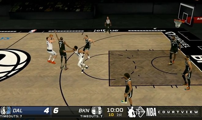 В США состоялась первая в истории трансляция матча NBA с помощью технологии объемного видео 