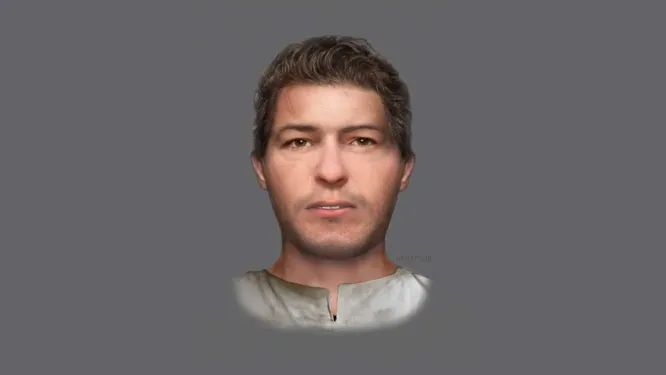 Ученые реконструировали лицо средневекового странника, который был погребен в туалете