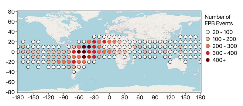 Искусственный интеллект предсказывает экваториальные плазменные пузыри в&nbsp;атмосфере