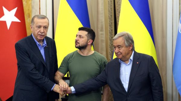 Запорожская АЭС и перспектива переговоров: о чем говорили Зеленский, Эрдоган и генсек ООН