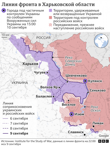 Наступление Украины под Харьковом. Будет ли котел в районе Изюма?