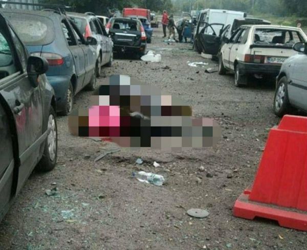 Ракетный удар по колонне машин под Запорожьем: более 20 человек погибли