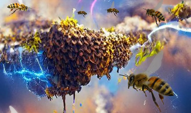 Рои насекомых генерируют столько же электричества, сколько целое грозовое облако 