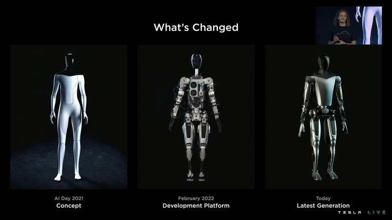 Tesla представила человекоподобного робота Optimus