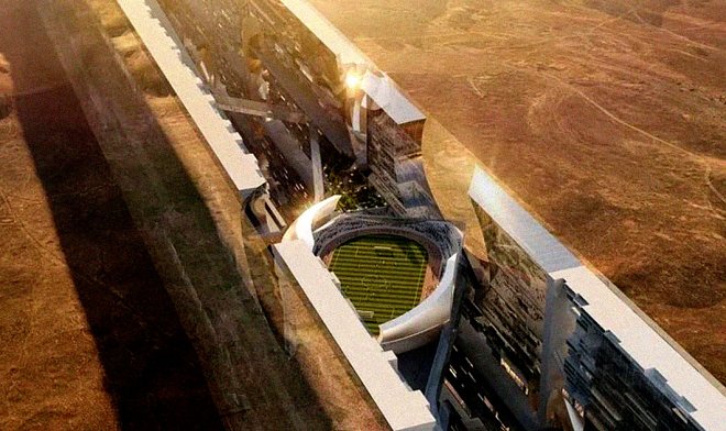 В аравийском мегаполисе The Line длиной 170 км будут жить почти 10 миллионов человек