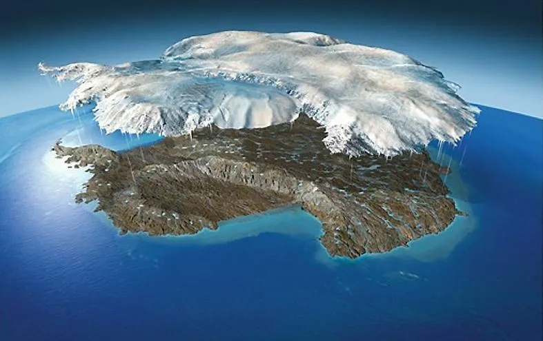 На площади до 5 миллионов квадратных километров под Антарктидой может скрываться жизнь