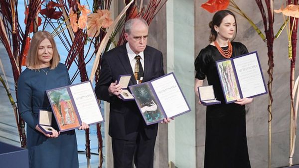 "Путину нужна Украина как зависимая диктатура". В Осло прошла церемония вручения Нобелевской премии мира