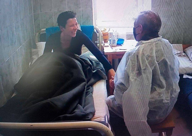 Лидера белорусского протеста Марию Колесникову перевели из госпиталя обратно в женскую колонию