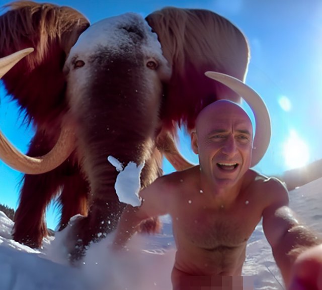 Нейросеть помогает остроумному художнику совершать «путешествия во времени»