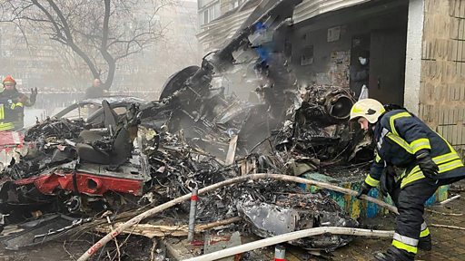 Под Киевом вертолет упал рядом с детским садом: 18 погибших, в том числе трое детей и глава МВД Украины