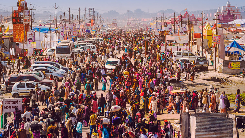 Индия может превзойти Китай по численности населения уже в 2023 году