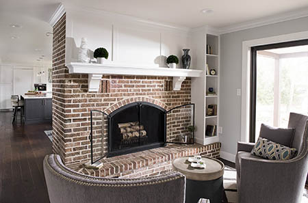 Кладка кирпичного камина своими руками