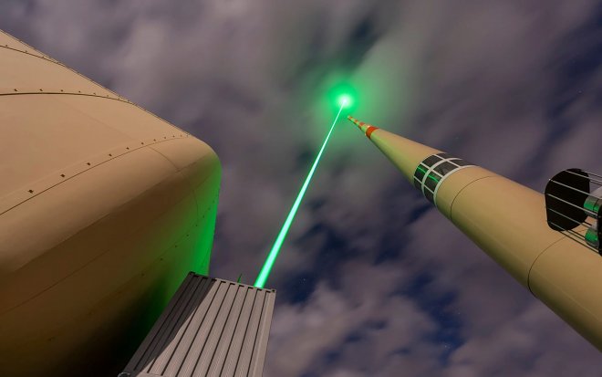 Первый в своем роде лазерный громоотвод позволит управлять молниями