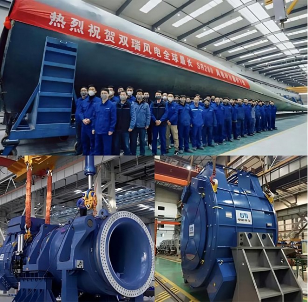 Самый большой ветряк в мире будет вырабатывать 45 кВт⋅ч энергии за один оборот лопастей