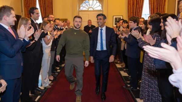 Фото: визит президента Украины Владимира Зеленского в Британию